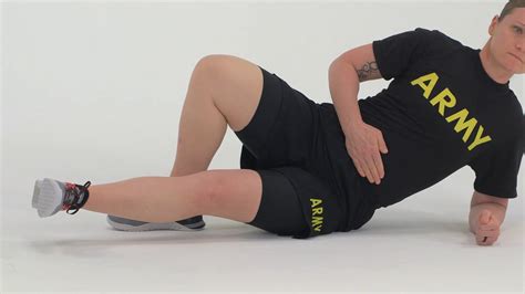 Hip Stability Drill Exercise 2 - Medial Leg Raise - YouTube