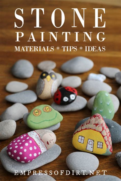 Stone Painting for Beginners (Getting Started Guide) | Empress of Dirt