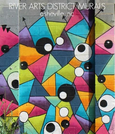 River Arts District Murals | River art, Arts district, Art district color street