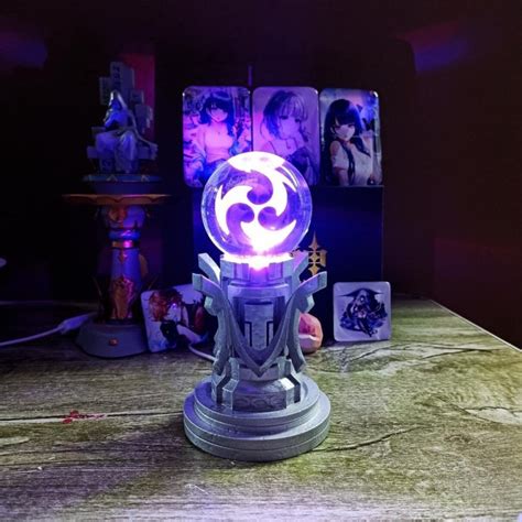 Genshin Impact Elemental Monument LED Lamp | GenshinBox