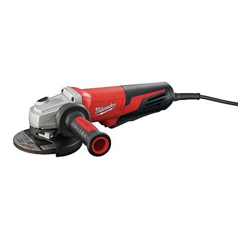 MILWAUKEE, 13 A, 9,000 RPM Max. Speed, Angle Grinder - 6MRT4|6161-30 ...