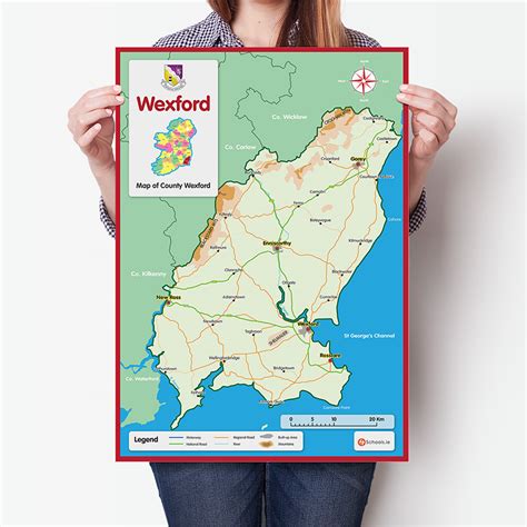 Wexford County Map | 4schools.ie