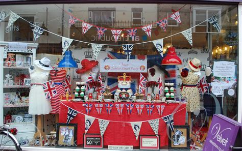 The Jubilee Window Display at the Bond Street store. Charity Shop ...