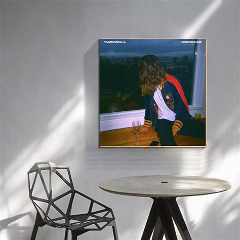 Tame Impala Borderline Single Music Album Cover – Poster | Canvas Wall ...