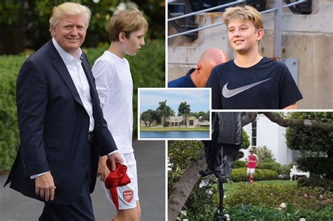 Did Arsenal fan Barron Trump choose school to become soccer star ...