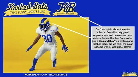 A Breakdown of The Rams New Uniforms