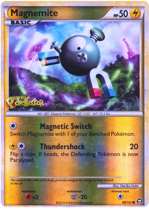 Magnemite - HS Triumphant #68 Pokemon Card