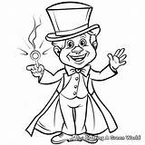 Magician Coloring Pages  Free & Printable sketch template