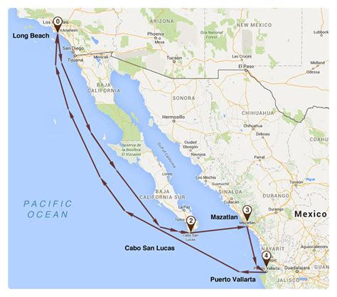 Carnival Cruise Itinerary Maps