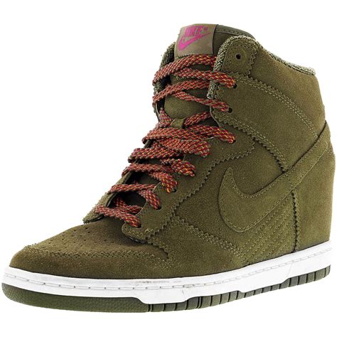 Nike - Nike Women's 528899 200 High-Top Suede Fashion Sneaker - 9.5M - Walmart.com - Walmart.com