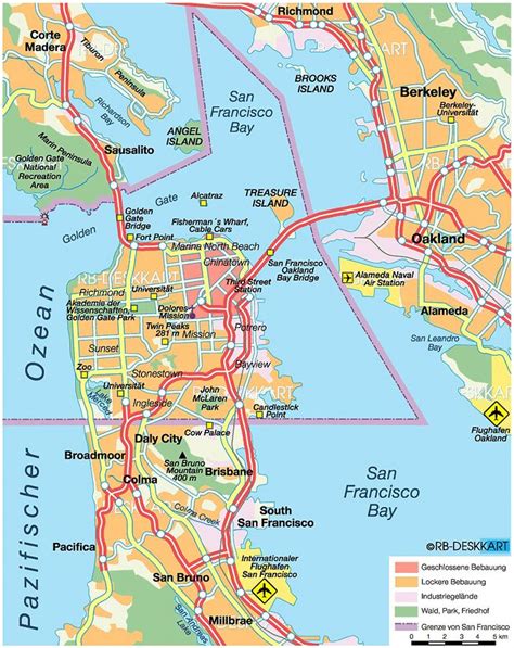 San Francisco Bay Area County Map