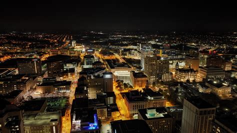 Downtown night time views of Richmond : r/rva