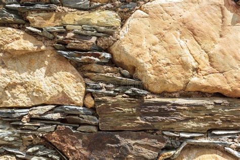 Stone and Schist Wall. Background, Texture Stock Photo - Image of charm, background: 157674450