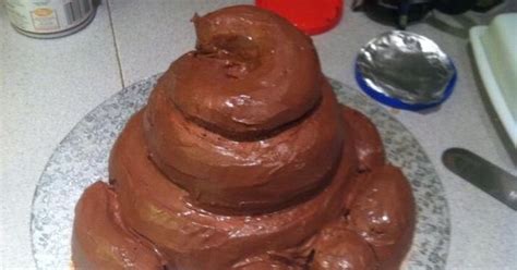 "Dog Poop cake" (yellow cake with chocolate frosting) by Bradi Jones ...