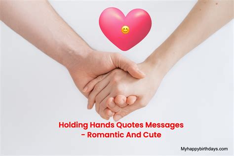 170+ Holding Hands Quotes Messages: Romantic And Cute