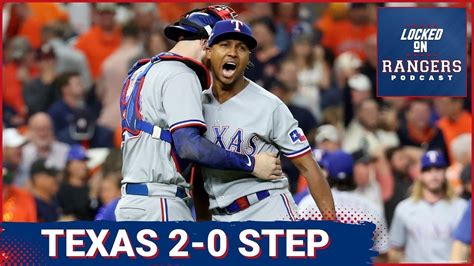 Texas Rangers take 2-0 ALCS lead over Houston Astros with early offense ...