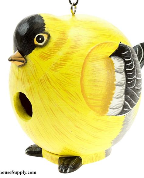 Songbird Essentials Goldfinch Birdhouse ?? USA Carved