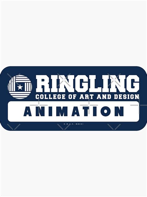 "Ringling College - Animation Wordmark" Sticker for Sale by deadmansupplyco | Redbubble