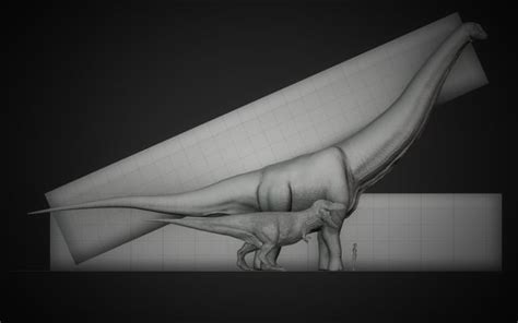 Argentinosaurus vs Tyrannosaurus Rex 3d size comparison : r/Dinosaurs