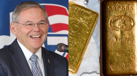 Gold Bars Discovered in Sen. Bob Menendez's Residence During Raid Linked to High-Profile 2013 ...