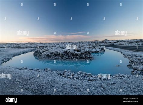 Blue lagoon iceland winter hi-res stock photography and images - Alamy