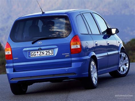 OPEL Zafira OPC specs - 2001, 2002, 2003, 2004, 2005 - autoevolution