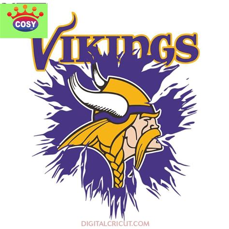 Minnesota Vikings Svg Cricut File, Clipart, NFL Svg, Sport Svg