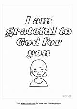 Free Grateful To God For You Coloring Page  Printables sketch template