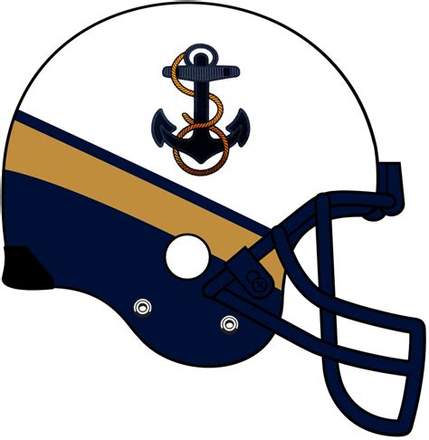 Navy Midshipmen - Helmet - NCAA Division I (n-r) (NCAA n-r) - Chris ...