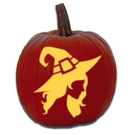 21 Free Witch Pumpkin Carving Stencils Artsy Pretty Plants, 54% OFF