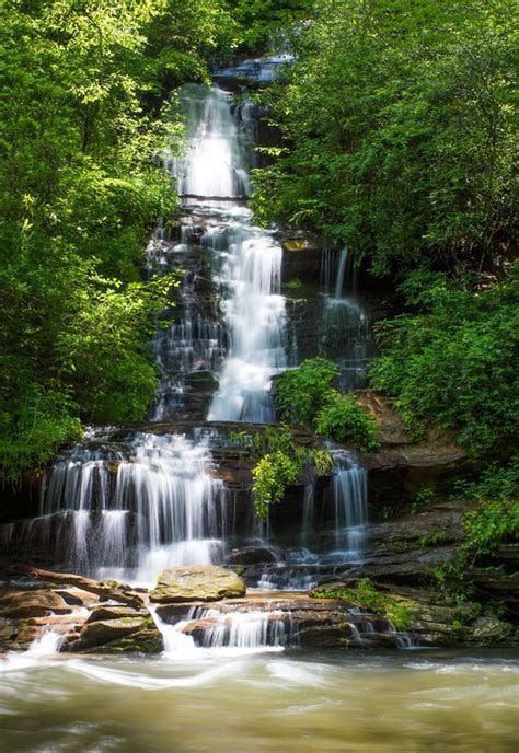 You can find amazing waterfalls throughout the Great Smoky Mountains National Park | Waterfall ...