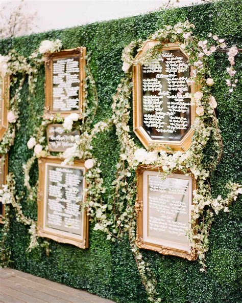 25 Unique Wedding Seating Charts to Guide Guests to Their Tables | Martha Stewart Weddings