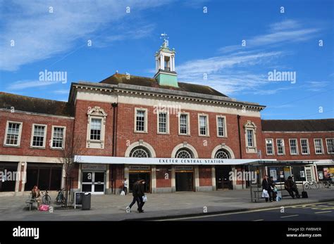 Exeter Central Railway Station, Queen Street, Exeter, Devon, England ...