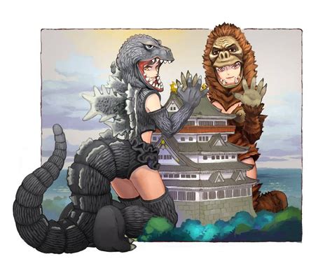 kingkong vs. godzilla by urasato on DeviantArt | King kong, Kaiju art ...