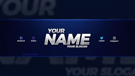 NEW FREE 2018 YouTube Banner Template! - (Free YouTube Banner Template PSD) - YouTube