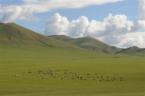 Gambar : pemandangan, horison, gunung, awan, bidang, padang rumput ...