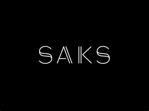 SAKS logo | Logotype design, Logo inspiration, Logos