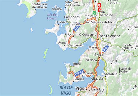 Sanxenxo Map: Detailed maps for the city of Sanxenxo - ViaMichelin