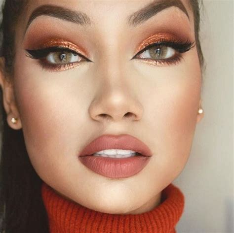 Warm Makeup Looks Spotted On Instagram | Warm makeup, Makeup looks ...