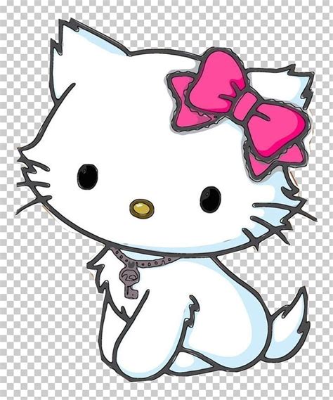 Hello Kitty Cat Kitten Drawing Character PNG, Clipart, Animals, Art ...