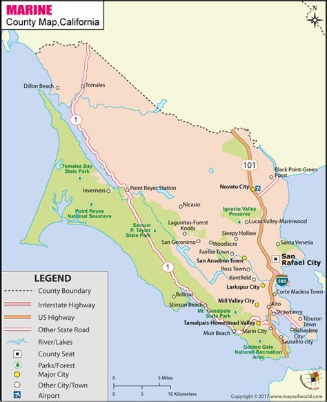 Marin County Map ~ BEPOETHIC