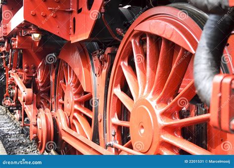 Closeup of train wheels -2 stock image. Image of rail - 2201531