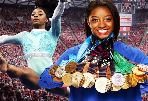 Simone Biles Gold Medals 2024 Medals - Kally Marinna