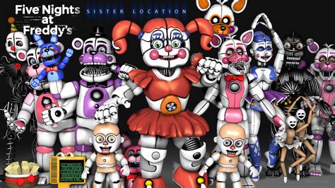 FNAF Sister Location Wallpapers - Wallpaper Cave