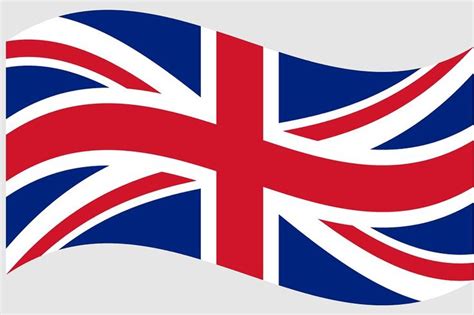 waving flag of the United Kingdom | United kingdom flag, English flag, Flag