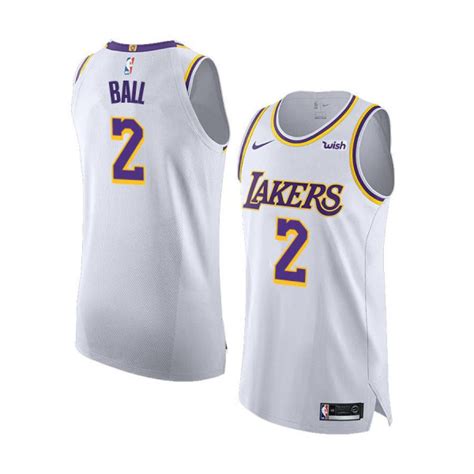 Lonzo Ball Jersey, Lonzo Ball 2020 NBA Finals Championship Jersey