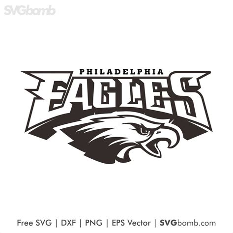 Philadelphia eagles svg cut file – Artofit