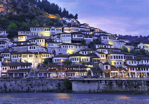 Kami and the Rest of the World Berat Albania - probably the most beautiful city in this Albania ...