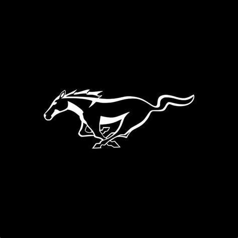 Mustang Logo Vinyl Decal Sticker