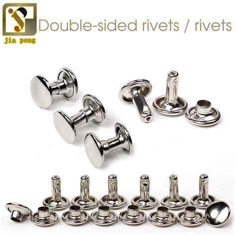 Batch Clothing rivets (100 sets / batch) 10mm Screw DIY handmade fashion rivet of metal belt ...